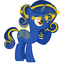 Size: 1763x1611 | Tagged: safe, artist:h2o, imported from derpibooru, oc, oc only, alicorn, pony, european union, female, folded wings, full body, hooves, horn, mare, nation ponies, ponified, raised hoof, show accurate, simple background, smiling, solo, standing, tail, transparent background, wings