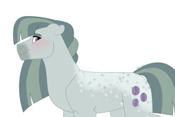 Size: 1280x854 | Tagged: safe, artist:itstechtock, imported from derpibooru, marble pie, pony, simple background, solo, white background