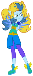 Size: 594x1345 | Tagged: safe, artist:amity hsu, imported from twibooru, oc, equestria girls, crystal guardian, image, png, solo