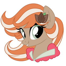 Size: 1000x1000 | Tagged: safe, artist:crystal-tranquility, imported from derpibooru, oc, oc:caramel, pony, bust, female, mare, portrait, simple background, solo, transparent background