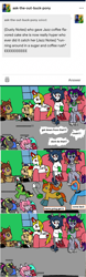 Size: 1176x3746 | Tagged: safe, artist:ask-luciavampire, imported from derpibooru, oc, demon, demon pony, dracony, dragon, earth pony, hybrid, pegasus, pony, undead, unicorn, vampire, vampony, ask, ask ponys gamer club, tumblr