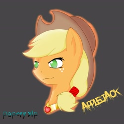 Size: 3072x3072 | Tagged: safe, artist:papery xlp, imported from derpibooru, applejack, earth pony, pony, solo