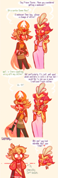 Size: 605x1834 | Tagged: safe, artist:sockiepuppetry, imported from derpibooru, queen novo, thorax, anthro, changedling, changeling, human, my little pony: the movie, comic, dialogue, female, humanized, king thorax, male, speech bubble
