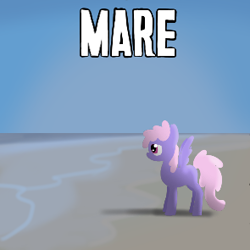 Size: 295x295 | Tagged: safe, rainbowshine, pegasus, pony, aggie.io, beach, female, lowres, mare, simple background, sky, spread wings, water, wings