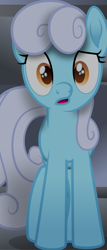 Size: 1193x2779 | Tagged: safe, alternate version, artist:lincolnbrewsterfan, derpibooru exclusive, imported from derpibooru, linky, shoeshine, earth pony, pony, equestria games (episode), my little pony: the movie, .svg available, abstract background, clone, colored pupils, conspiracy theory, cute, cute face, female, front view, golden eyes, gradient background, impostor, inkscape, looking at you, mare, movie accurate, open mouth, sad, sadorable, shocked, shocked expression, solo, standing, svg, uncertain, unsure, vector, worried, wrong eye color, yellow eyes