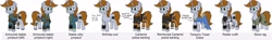 Size: 4096x600 | Tagged: safe, artist:mkogwheel, imported from derpibooru, oc, oc only, oc:littlepip, earth pony, pony, fallout equestria, armor, clothes, dress, female, freckles, jumpsuit, mare, pipbuck, simple background, solo, uniform, vault suit, white background