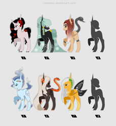 Size: 3084x3360 | Tagged: safe, artist:ryrxian, imported from derpibooru, oc, oc only, pony, snake, unicorn, augmented, augmented tail, butterfly wings, horn, raised hoof, simple background, tail, unicorn oc, wings