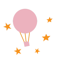 Size: 749x785 | Tagged: safe, artist:dartielarkie, imported from derpibooru, baby lofty, cutie mark, cutie mark only, g1, hot air balloon, new, no pony, simple background, stars, transparent background, vector