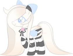 Size: 1792x1394 | Tagged: safe, artist:cafne, imported from derpibooru, oc, oc only, pegasus, pony, base used, bow, clothes, eyelashes, female, hair bow, mare, pegasus oc, simple background, socks, solo, striped socks, transparent background, wings