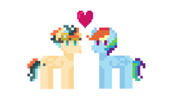 Size: 3122x1836 | Tagged: safe, artist:turboswifter, imported from derpibooru, oc, oc:turbo swifter, pegasus, canon x oc, female, heart, male, mare, simple background, stallion, transparent background, turbodash