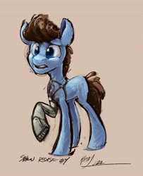 Size: 3247x3993 | Tagged: safe, artist:rigbyh00ves, imported from derpibooru, oc, oc only, earth pony, pony, solo