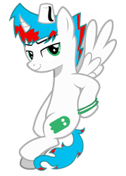 Size: 2541x3541 | Tagged: safe, artist:null-soka, imported from derpibooru, oc, oc only, oc:ghost null, alicorn, female, hat, simple background, tomboy, transparent background