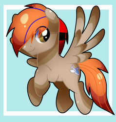 Size: 1798x1886 | Tagged: safe, artist:venus, imported from derpibooru, oc, oc only, oc:fededash, fly, insect, pegasus, flying, pegasus oc