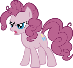 Size: 923x865 | Tagged: safe, artist:foxyfell1337, imported from derpibooru, mean pinkie pie, pony, the mean 6, clone, show accurate, simple background, solo, transparent background