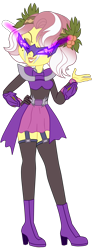 Size: 1500x3875 | Tagged: safe, artist:gmaplay, imported from derpibooru, vignette valencia, human, equestria girls, evil, kamen rider, simple background, solo, transparent background
