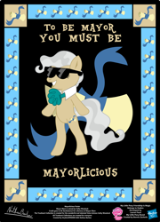 Size: 758x1054 | Tagged: safe, artist:strykarispeeder, imported from derpibooru, mayor mare, earth pony, pony, bipedal, mayorlicious, solo