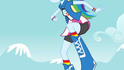 Size: 3410x1920 | Tagged: safe, imported from derpibooru, screencap, rainbow dash, human, equestria girls, equestria girls (movie), boots, clothes, cutie mark on clothes, female, high res, shoes, solo