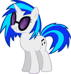 Size: 1918x2000 | Tagged: safe, artist:spaceponies, imported from derpibooru, dj pon-3, vinyl scratch, pony, unicorn, female, mare, simple background, solo, transparent background, vector