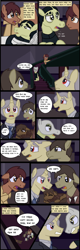 Size: 1280x3986 | Tagged: safe, artist:mr100dragon100, imported from derpibooru, oc, oc only, oc:thomas the wolfpony, earth pony, pegasus, pony, unicorn, comic:a house divided, comic, dark forest au's dr. jekyll and mr. hyde, dark forest au's matthew, dark forest au's phantom of the opera (erik)