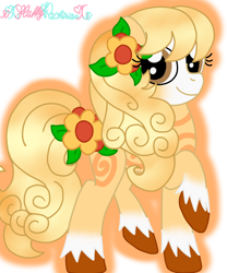 Size: 1024x1229 | Tagged: safe, artist:xxfluffypachirisuxx, imported from derpibooru, oc, oc only, oc:orange twist, earth pony, pony, female, mare, simple background, solo, transparent background