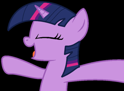 Size: 732x537 | Tagged: safe, artist:craftycitty, artist:twilyisbestpone, derpibooru exclusive, imported from derpibooru, twilight sparkle, pony, unicorn, adorkable, base used, black background, bust, cute, dork, eyes closed, female, happy, mare, open mouth, simple background, smiling, solo, twiabetes, unicorn twilight