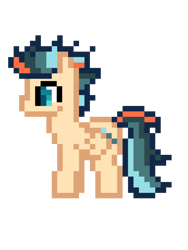 Size: 3072x4096 | Tagged: safe, imported from derpibooru, oc, oc only, oc:turbo swifter, pegasus, pixel art, simple background, solo, transparent background