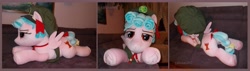 Size: 9776x2776 | Tagged: safe, artist:calusariac, imported from derpibooru, cozy glow, pony, butt, irl life size, plot, plushie, solo