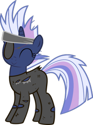 Size: 1024x1368 | Tagged: safe, artist:ulyssesgrant, edit, editor:foxyfell1337, imported from derpibooru, vector edit, oc, oc only, oc:silverlay, pony, it's about time, future twilight, simple background, solo, transparent background, vector