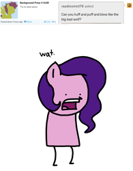 Size: 1789x2292 | Tagged: safe, artist:professorventurer, imported from derpibooru, pipp petals, series:ask pippamena, g5, my little pony: a new generation, stick figure, stickmare, stylistic suck, wat