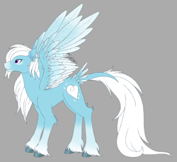 Size: 2706x2478 | Tagged: safe, artist:feather_bloom, imported from derpibooru, oc, oc:feather_bloom, pegasus, pony, colored wings, ear feathers, gradient hooves, gradient wings, hooves, simple background, solo, tail, tail feathers, unshorn fetlocks, wings