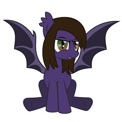 Size: 2000x2000 | Tagged: safe, artist:ashidaru, imported from derpibooru, oc, oc only, bat pony, female, mare, simple background, solo, transparent background, vector