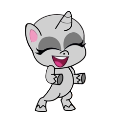 Size: 1280x1280 | Tagged: safe, artist:johnnybro288, edit, imported from derpibooru, pony, unicorn, my little pony: pony life, all that jitters, base, bipedal, g4.5, laughing, simple background, solo, transparent background