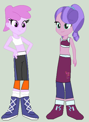 Size: 357x490 | Tagged: safe, artist:matthewjabeznazarioa, imported from derpibooru, cloudy spinel, human, equestria girls, cherry spinel, crossover, equestria girls-ified, exeron fighters, martial arts kids, martial arts kids outfits