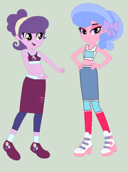 Size: 462x622 | Tagged: safe, artist:matthewjabeznazarioa, imported from derpibooru, royal ribbon, suri polomare, human, equestria girls, crossover, equestria girls-ified, exeron fighters, exeron outfit, martial arts kids, martial arts kids outfits