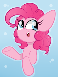 Size: 624x833 | Tagged: safe, artist:sugarcloud12, imported from derpibooru, pinkie pie, earth pony, pony, bust, portrait, solo