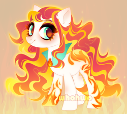 Size: 3716x3325 | Tagged: safe, artist:whohwo, imported from derpibooru, oc, oc only, earth pony, pony, ear fluff, earth pony oc, eyelashes, female, hoof shoes, makeup, mare, smiling, solo, tattoo