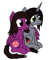 Size: 197x236 | Tagged: safe, artist:dyonys, imported from derpibooru, pegasus, pony, unicorn, animated, blushing, cheek kiss, commission, disguise, disguised siren, duo, duo male, folded wings, gay, gif, horn, hug, jewelry, kellin quinn, kissing, male, necklace, pierce the veil, pixel art, ponified, simple background, sitting, sleeping with sirens, slit pupils, stallion, transparent background, vic fuentes, winghug, wings