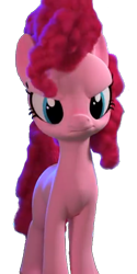 Size: 414x828 | Tagged: safe, imported from derpibooru, pinkie pie, earth pony, pony, hello pinkie pie, 3d, background removed, cgi, female, mare, simple background, solo, transparent background