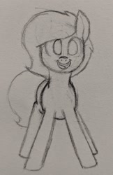 Size: 1242x1920 | Tagged: safe, artist:axlearts, oc, oc only, oc:delpone, earth pony, pony, earth pony oc, female, mare, smiling, solo, traditional art