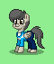 Size: 60x71 | Tagged: safe, artist:dematrix, imported from derpibooru, oc, oc:ahmad aditya, pegasus, pony, pony town, clothes, green background, male, picture for breezies, pixel art, simple background, solo, stallion