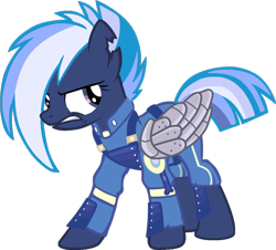 Size: 898x811 | Tagged: safe, artist:foxyfell1337, imported from derpibooru, rainbow dash, original species, pony, alternate timeline, apocalypse dash, crystal war timeline, simple background, solo, torn ear, transparent background, umbra pony