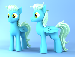 Size: 2000x1500 | Tagged: safe, artist:argos90, imported from derpibooru, oc, oc:sea glow, pegasus, pony, 3d, 3d model, commission, male, pegasus oc, reference sheet, stallion, ych result