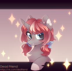 Size: 2640x2622 | Tagged: safe, artist:dedfriend, imported from derpibooru, oc, oc only, pony, unicorn, solo