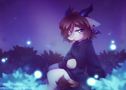 Size: 4252x3064 | Tagged: safe, artist:dedfriend, imported from derpibooru, oc, oc only, pony, clothes, hoodie, night, solo, tongue out