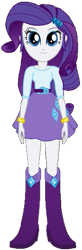 Size: 185x564 | Tagged: safe, artist:rupahrusyaidi, imported from derpibooru, rarity, equestria girls, belt, boots, clothes, high heel boots, shirt, shoes, skirt, solo