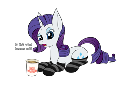 Size: 3630x2568 | Tagged: safe, artist:wapamario63, imported from ponybooru, rarity, pony, unicorn, colored, cup noodles, dialogue, female, flat colors, food, mare, noodles, ramen, simple background, solo, transparent background