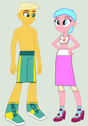 Size: 422x608 | Tagged: safe, artist:matthewjabeznazarioa, imported from derpibooru, sunny sugarsocks, human, equestria girls, crossover, equestria girls-ified, exeron fighters, g5, martial arts kids, martial arts kids outfits, ragamuffin (g4)