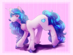 Size: 4000x3000 | Tagged: safe, artist:mikkybun, imported from derpibooru, izzy moonbow, pony, unicorn, g5, solo