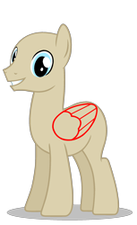 Size: 1301x2126 | Tagged: safe, artist:xxnitrofuryxx, imported from derpibooru, oc, oc only, pegasus, pony, base, folded wings, full body, grin, hooves, male, pegasus oc, shadow, simple background, smiling, solo, stallion, standing, transparent background, wings