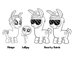 Size: 1320x1020 | Tagged: source needed, useless source url, safe, imported from derpibooru, behind the scenes, meta, parody, pony reference, simple background, the unbelievably sweet alpacas, white background